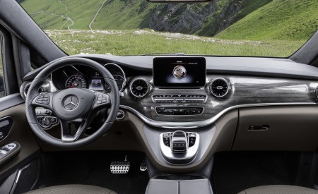 2019 Mercedes-Benz V-Class EXCLUSIVE Line Interior Cockpit Wallpapers 450x275 (37)