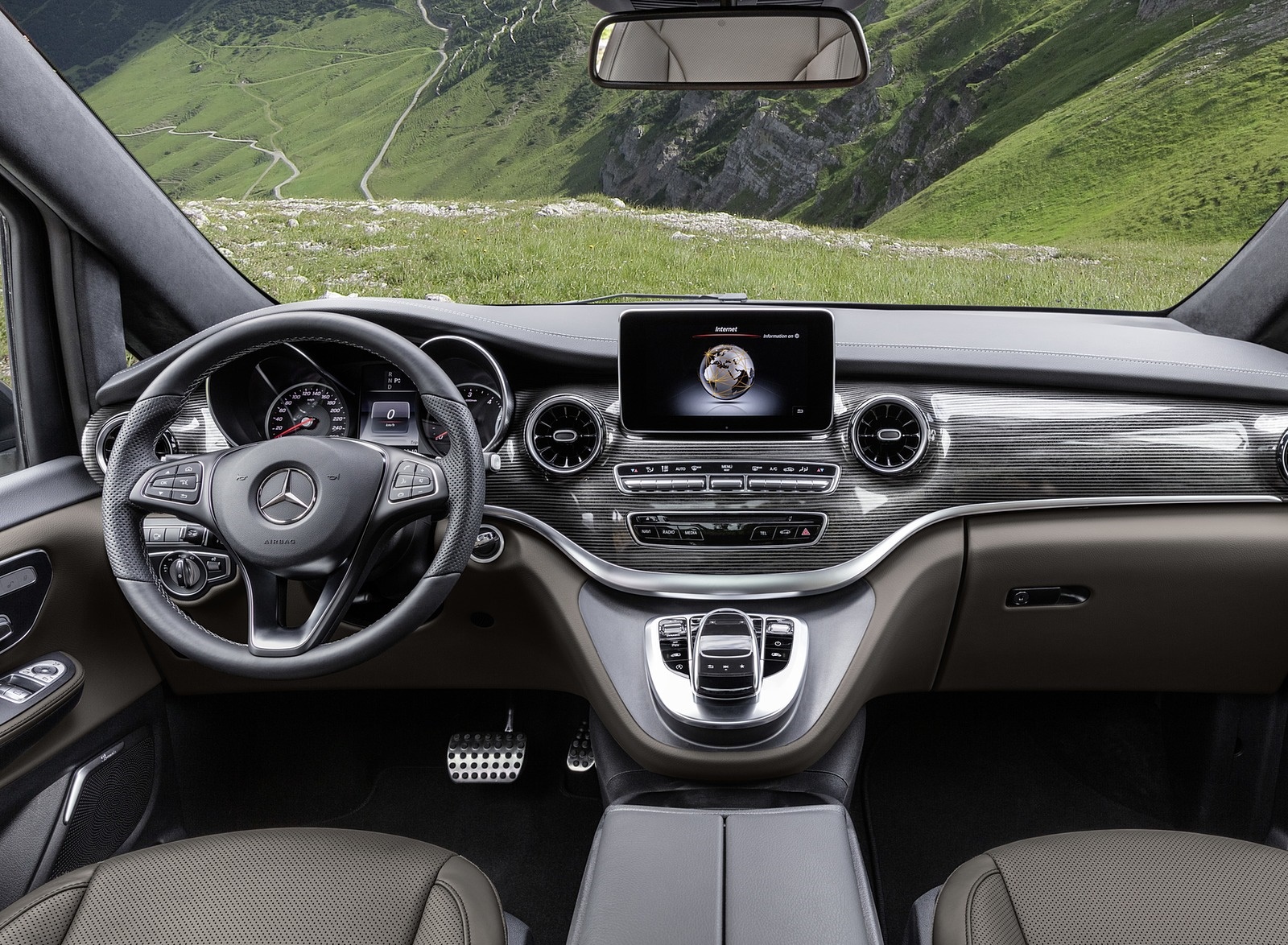 2019 Mercedes-Benz V-Class EXCLUSIVE Line Interior Cockpit Wallpapers #37 of 75
