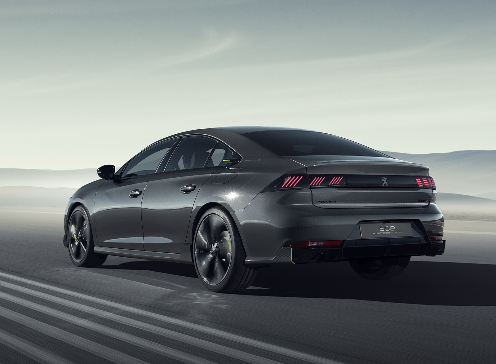 2019 Peugeot 508 Sport Engineered Concept Rear Three-Quarter Wallpapers (3)