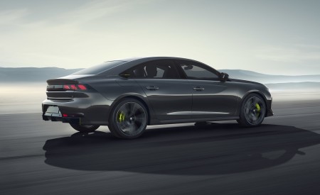 2019 Peugeot 508 Sport Engineered Concept Rear Three-Quarter Wallpapers 450x275 (4)