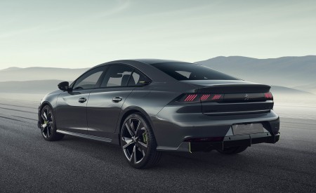 2019 Peugeot 508 Sport Engineered Concept Rear Three-Quarter Wallpapers 450x275 (5)