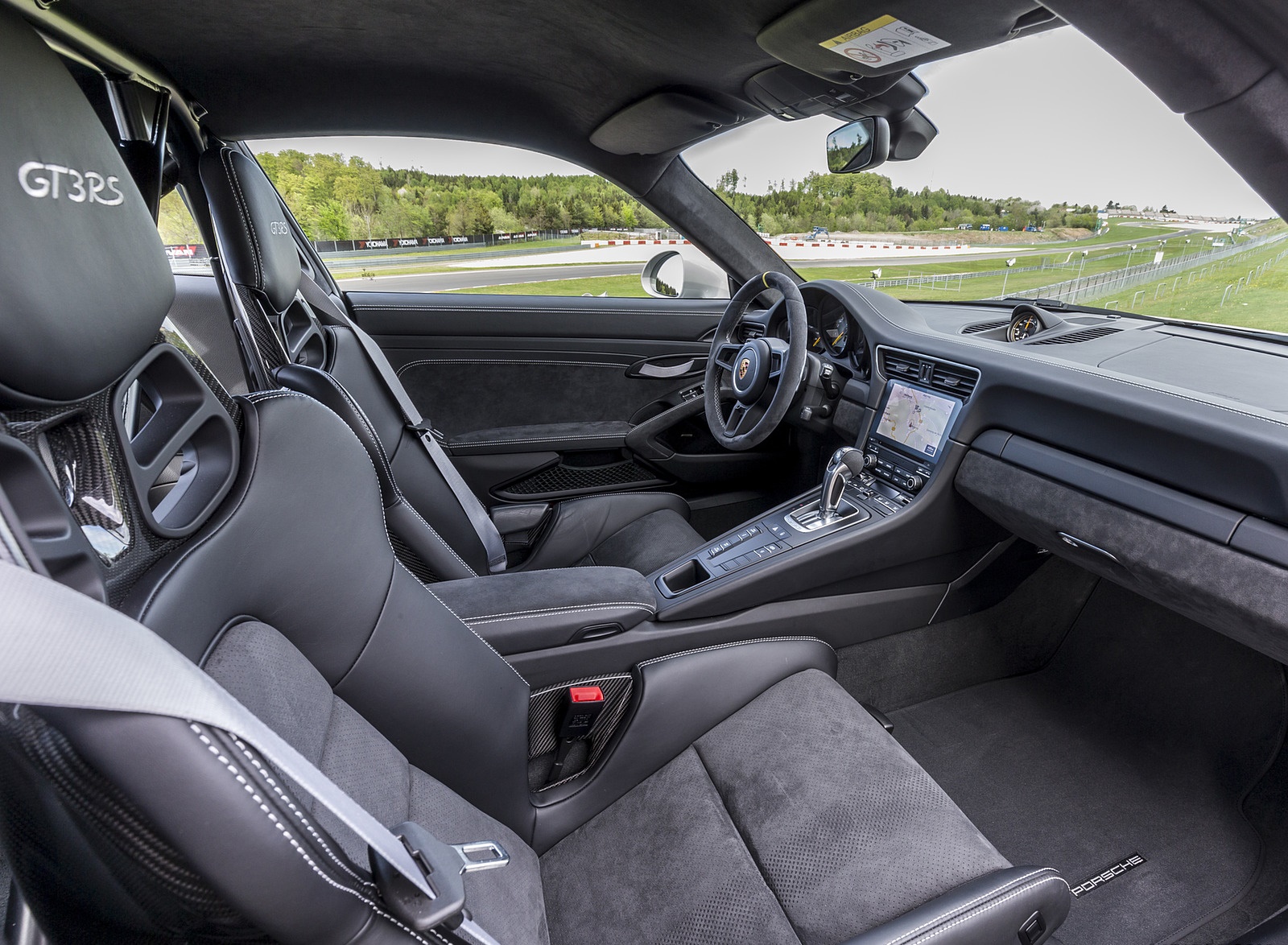 2019 Porsche 911 GT3 RS (Color: Crayon) Interior Cockpit Wallpapers #68 of 209