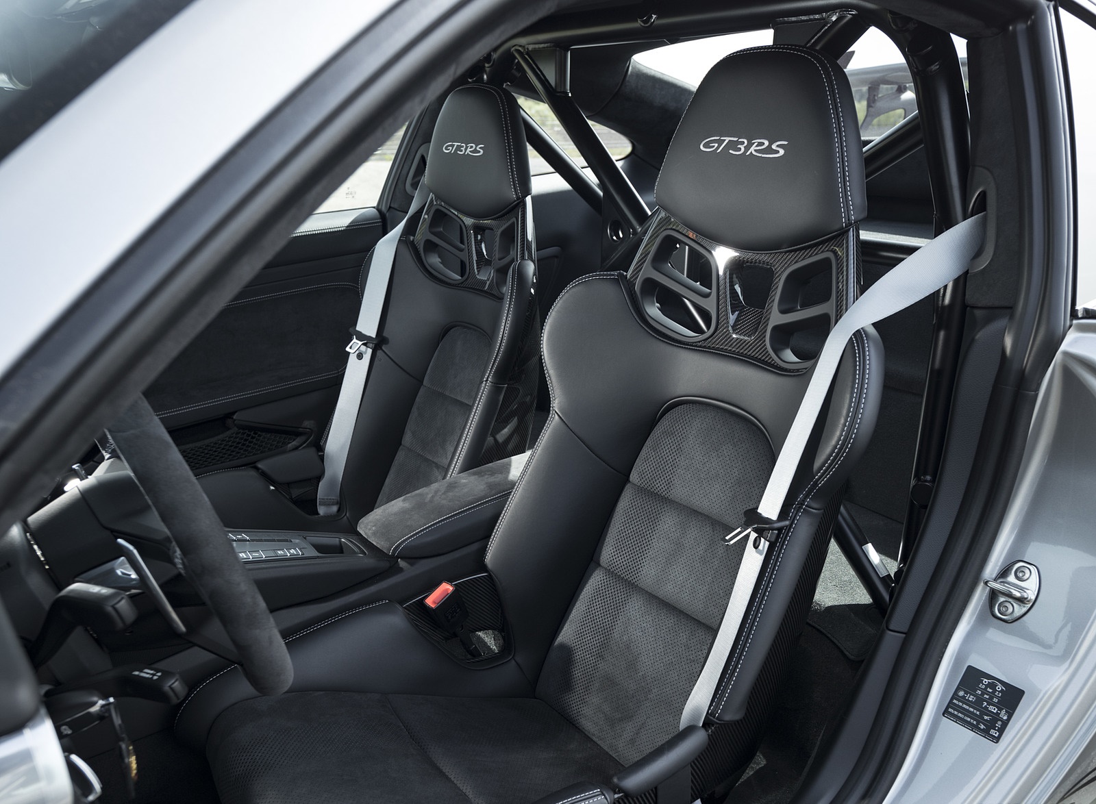 2019 Porsche 911 GT3 RS (Color: GT-Silver) Interior Seats Wallpapers #92 of 209