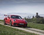 2019 Porsche 911 GT3 RS (Color: Guards Red) Front Three-Quarter Wallpapers 150x120