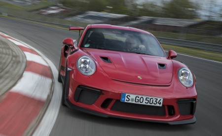 2019 Porsche 911 GT3 RS (Color: Guards Red) Front Wallpapers 450x275 (106)