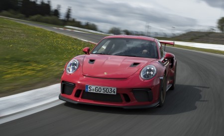 2019 Porsche 911 GT3 RS (Color: Guards Red) Front Wallpapers 450x275 (99)