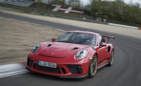 2019 Porsche 911 GT3 RS (Color: Guards Red) Front Wallpapers 450x275 (107)