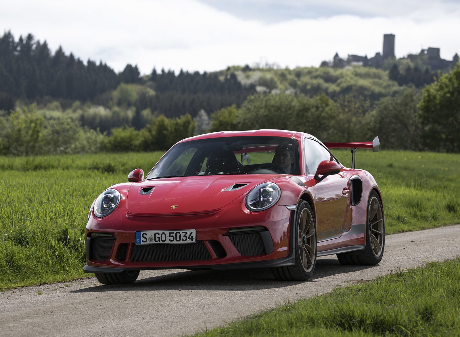 2019 Porsche 911 GT3 RS (Color: Guards Red) Front Wallpapers #100 of 209