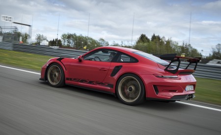 2019 Porsche 911 GT3 RS (Color: Guards Red) Rear Three-Quarter Wallpapers 450x275 (108)