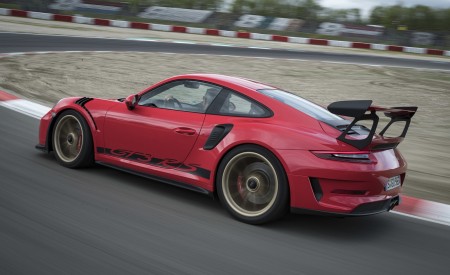 2019 Porsche 911 GT3 RS (Color: Guards Red) Rear Three-Quarter Wallpapers 450x275 (109)