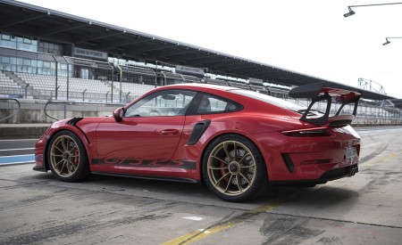 2019 Porsche 911 GT3 RS (Color: Guards Red) Rear Three-Quarter Wallpapers 450x275 (120)