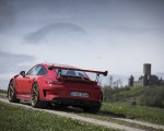2019 Porsche 911 GT3 RS (Color: Guards Red) Rear Three-Quarter Wallpapers 150x120