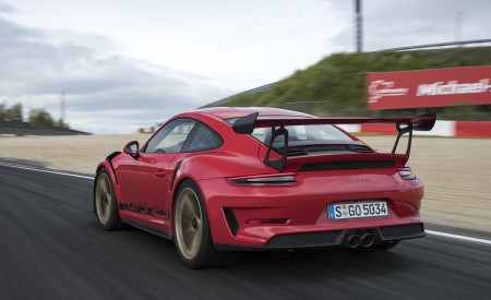 2019 Porsche 911 GT3 RS (Color: Guards Red) Rear Wallpapers 450x275 (111)