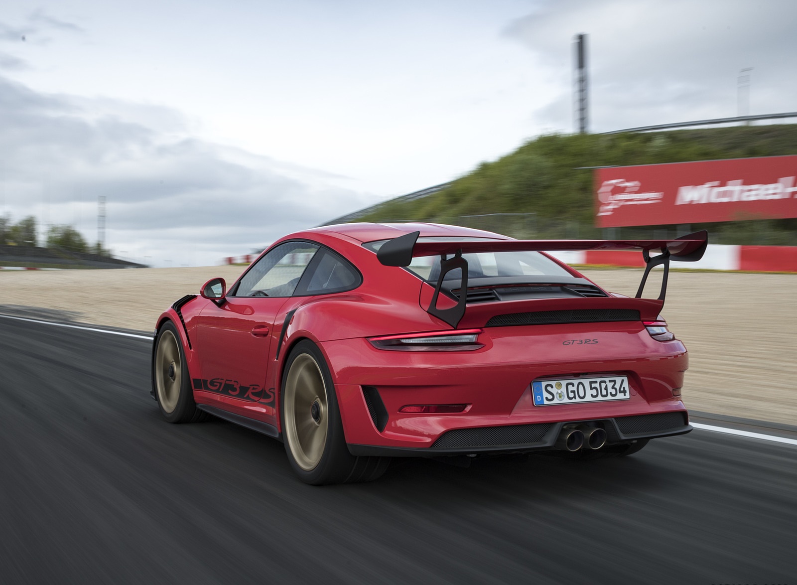 2019 Porsche 911 GT3 RS (Color: Guards Red) Rear Wallpapers #111 of 209