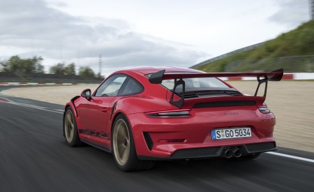 2019 Porsche 911 GT3 RS (Color: Guards Red) Rear Wallpapers 450x275 (112)