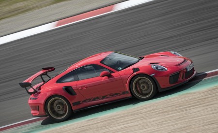 2019 Porsche 911 GT3 RS (Color: Guards Red) Side Wallpapers 450x275 (114)