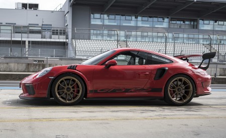 2019 Porsche 911 GT3 RS (Color: Guards Red) Side Wallpapers 450x275 (122)
