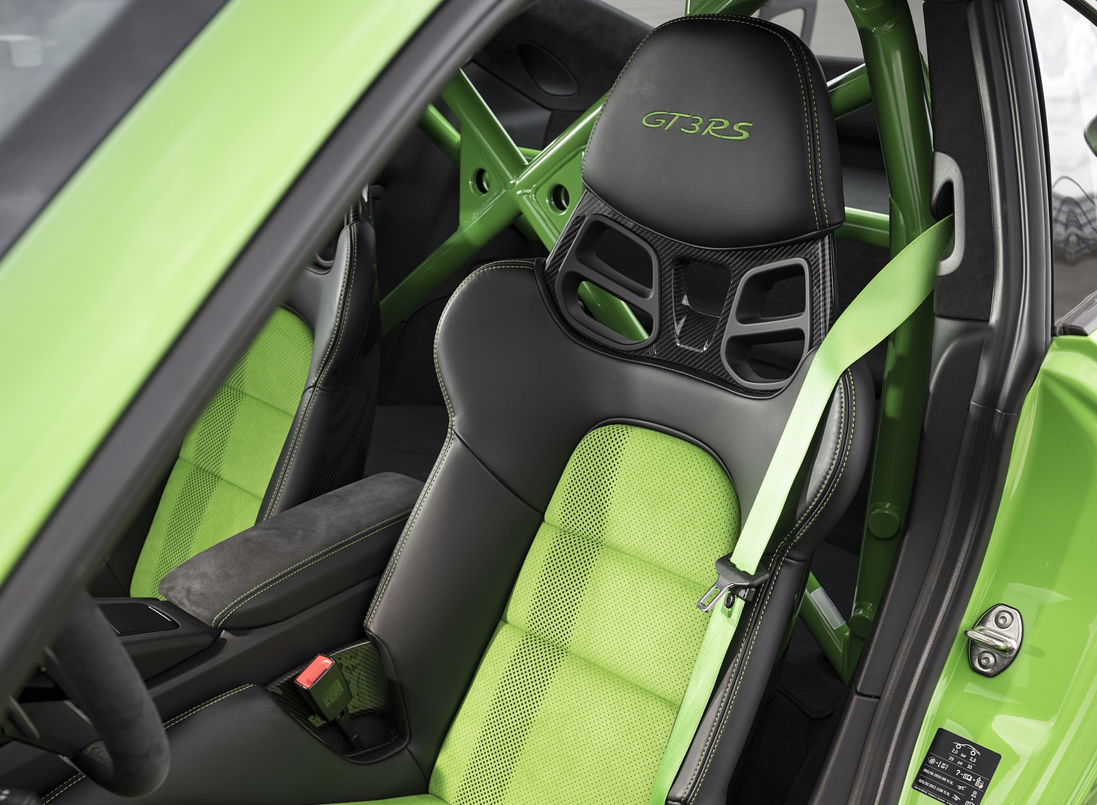 2019 Porsche 911 GT3 RS (Color: Lizard Green) Interior Seats Wallpapers #161 of 209