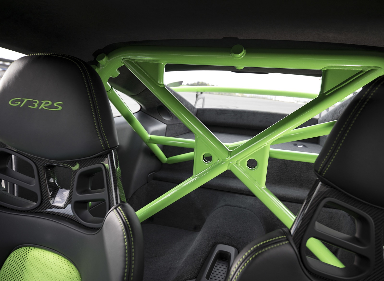 2019 Porsche 911 GT3 RS (Color: Lizard Green) Roll Cage Wallpapers #158 of 209