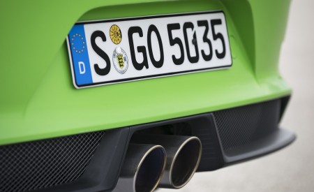 2019 Porsche 911 GT3 RS (Color: Lizard Green) Tailpipe Wallpapers 450x275 (154)