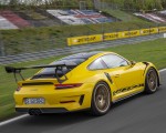 2019 Porsche 911 GT3 RS (Color: Racing Yellow) Rear Three-Quarter Wallpapers 150x120