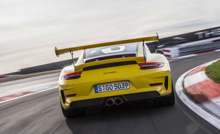 2019 Porsche 911 GT3 RS (Color: Racing Yellow) Rear Wallpapers 450x275 (46)