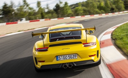 2019 Porsche 911 GT3 RS (Color: Racing Yellow) Rear Wallpapers 450x275 (42)