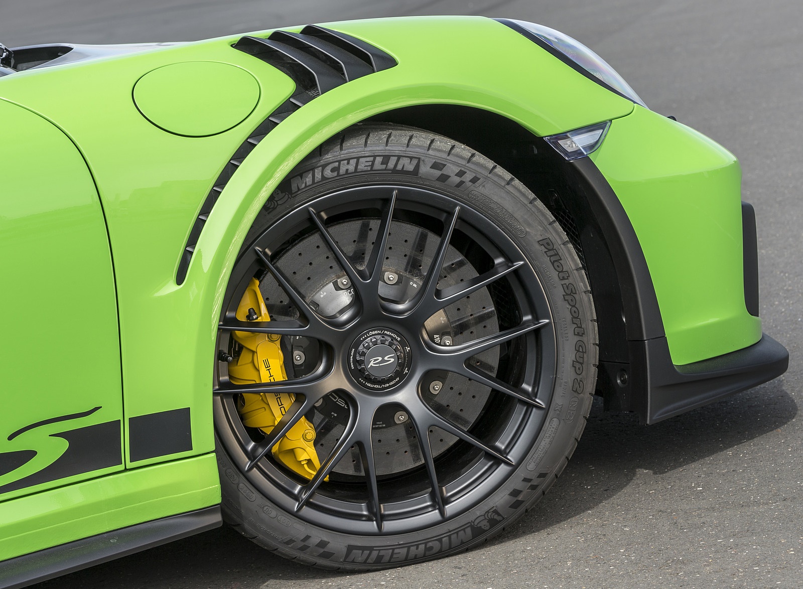2019 Porsche 911 GT3 RS Weissach Package (Color: Lizard Green) Wheel Wallpapers #183 of 209