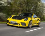 2019 Porsche 911 GT3 RS Weissach Package (Color: Racing Yellow) Front Three-Quarter Wallpapers 150x120