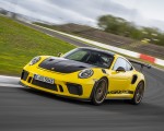 2019 Porsche 911 GT3 RS Weissach Package (Color: Racing Yellow) Front Three-Quarter Wallpapers 150x120