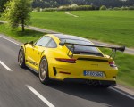 2019 Porsche 911 GT3 RS Weissach Package (Color: Racing Yellow) Rear Three-Quarter Wallpapers 150x120