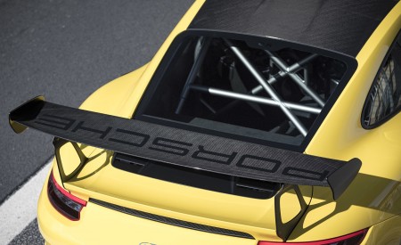 2019 Porsche 911 GT3 RS Weissach Package (Color: Racing Yellow) Spoiler Wallpapers 450x275 (20)