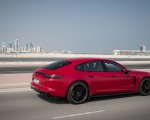 2019 Porsche Panamera GTS (Color: Carmine Red) Rear Three-Quarter Wallpapers 150x120