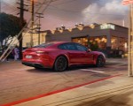 2019 Porsche Panamera GTS (Color: Carmine Red) Rear Three-Quarter Wallpapers 150x120