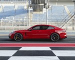 2019 Porsche Panamera GTS (Color: Carmine Red) Side Wallpapers 150x120