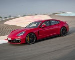 2019 Porsche Panamera GTS (Color: Carmine Red) Side Wallpapers 150x120