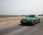 2019 Porsche Panamera GTS (Color: Mamba Green Metallic) Front Three-Quarter Wallpapers 150x120 (13)