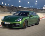 2019 Porsche Panamera GTS (Color: Mamba Green Metallic) Front Three-Quarter Wallpapers 150x120