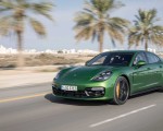 2019 Porsche Panamera GTS (Color: Mamba Green Metallic) Front Three-Quarter Wallpapers 150x120 (31)