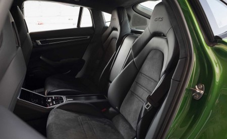 2019 Porsche Panamera GTS (Color: Mamba Green Metallic) Interior Rear Seats Wallpapers 450x275 (49)