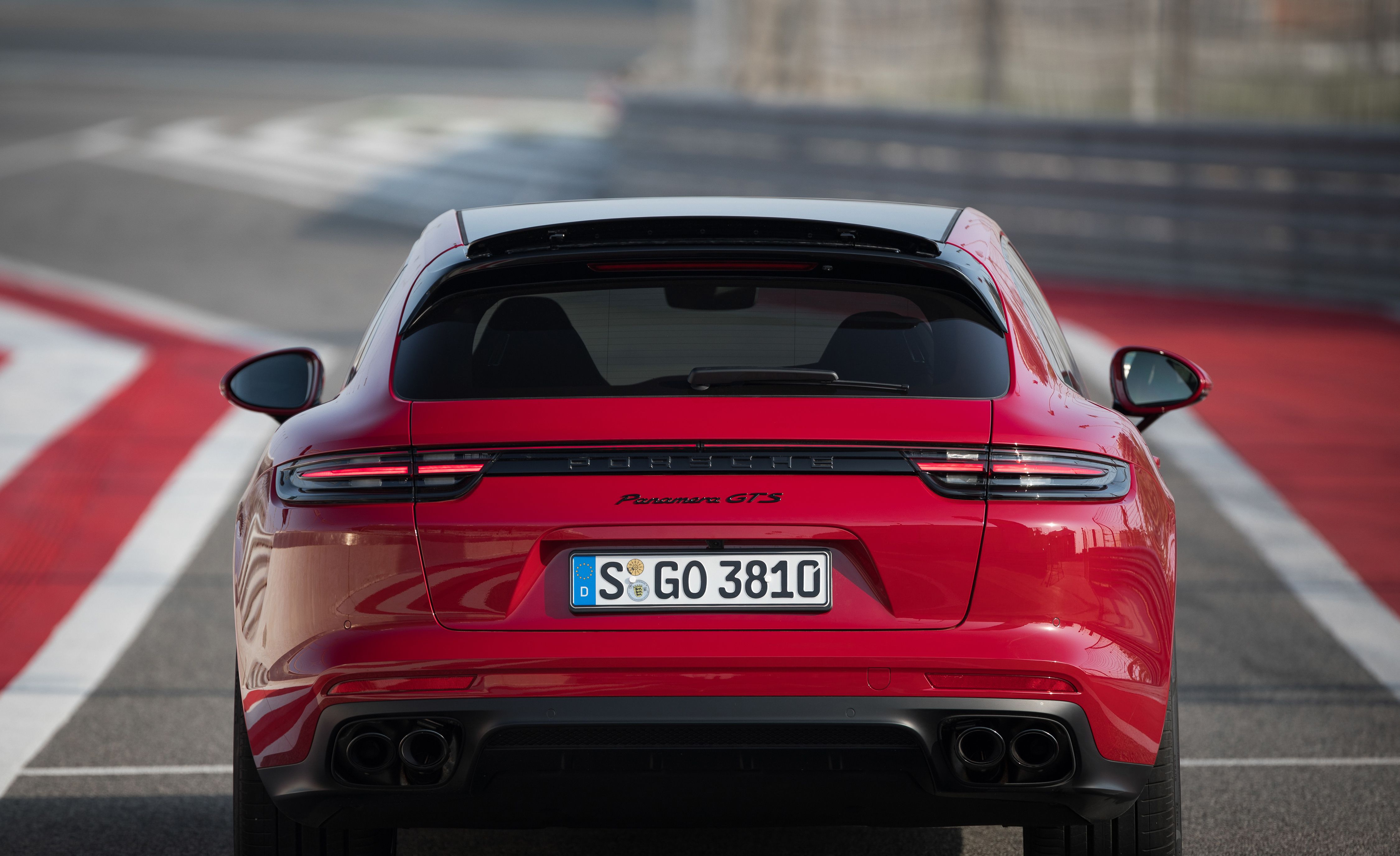 2019 Porsche Panamera GTS Sport Turismo Rear Wallpapers (10)