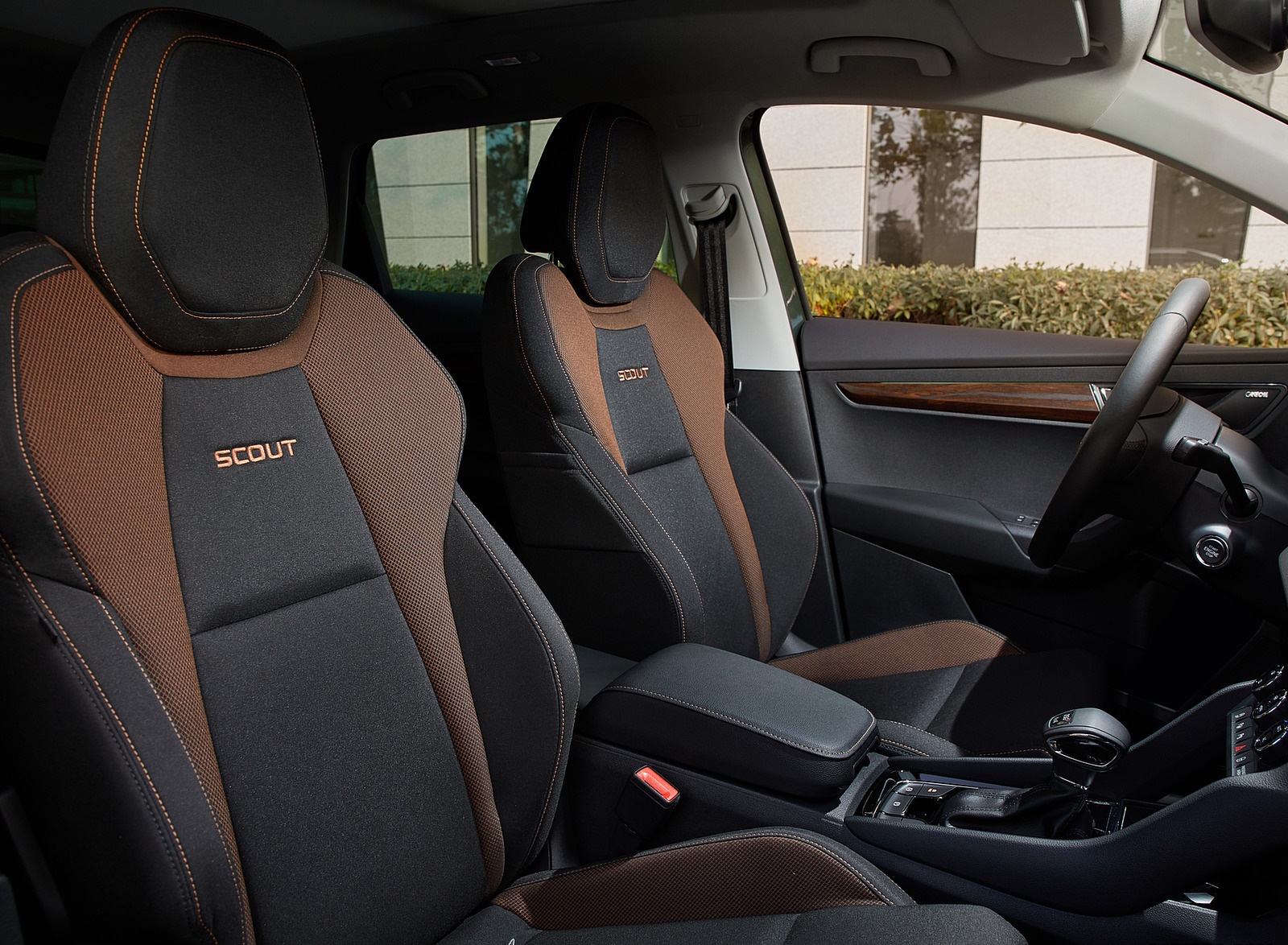 2019 Skoda Karoq Scout Interior Front Seats Wallpapers #23 of 35