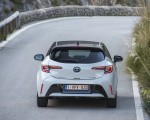 2019 Toyota Corolla Hatchback Hybrid 1.8L White Bitone (EU-Spec) Rear Wallpapers 150x120