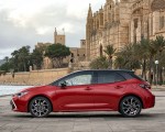 2019 Toyota Corolla Hatchback Hybrid 2.0L Red bitone (EU-Spec) Side Wallpapers 150x120