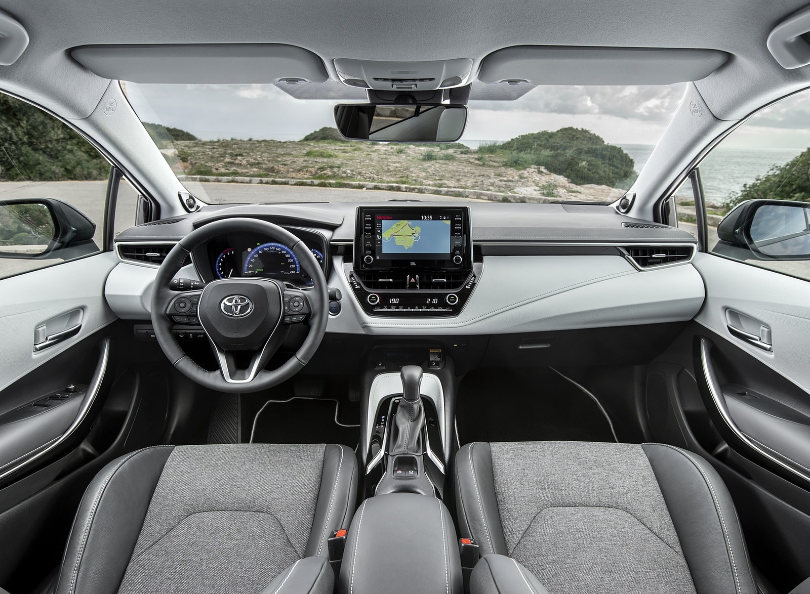 2019 Toyota Corolla Touring Sports 2.0L Brown (EU-Spec) Interior Cockpit Wallpapers #24 of 71
