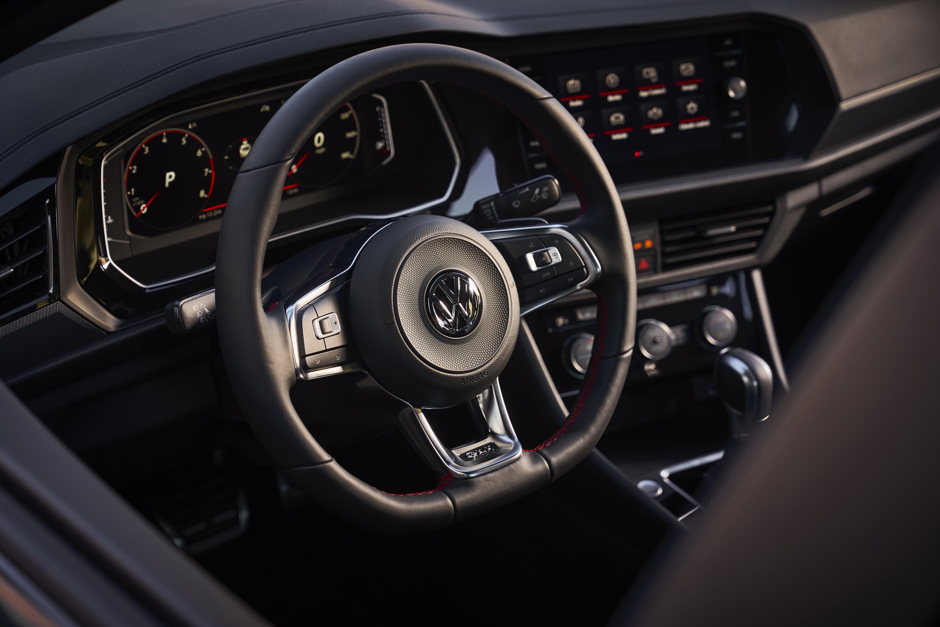 2019 Volkswagen Jetta GLI Interior Steering Wheel Wallpapers #22 of 97