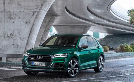 2020 Audi SQ5 TDI (Color: Azores Green Metallic) Front Wallpapers 450x275 (10)