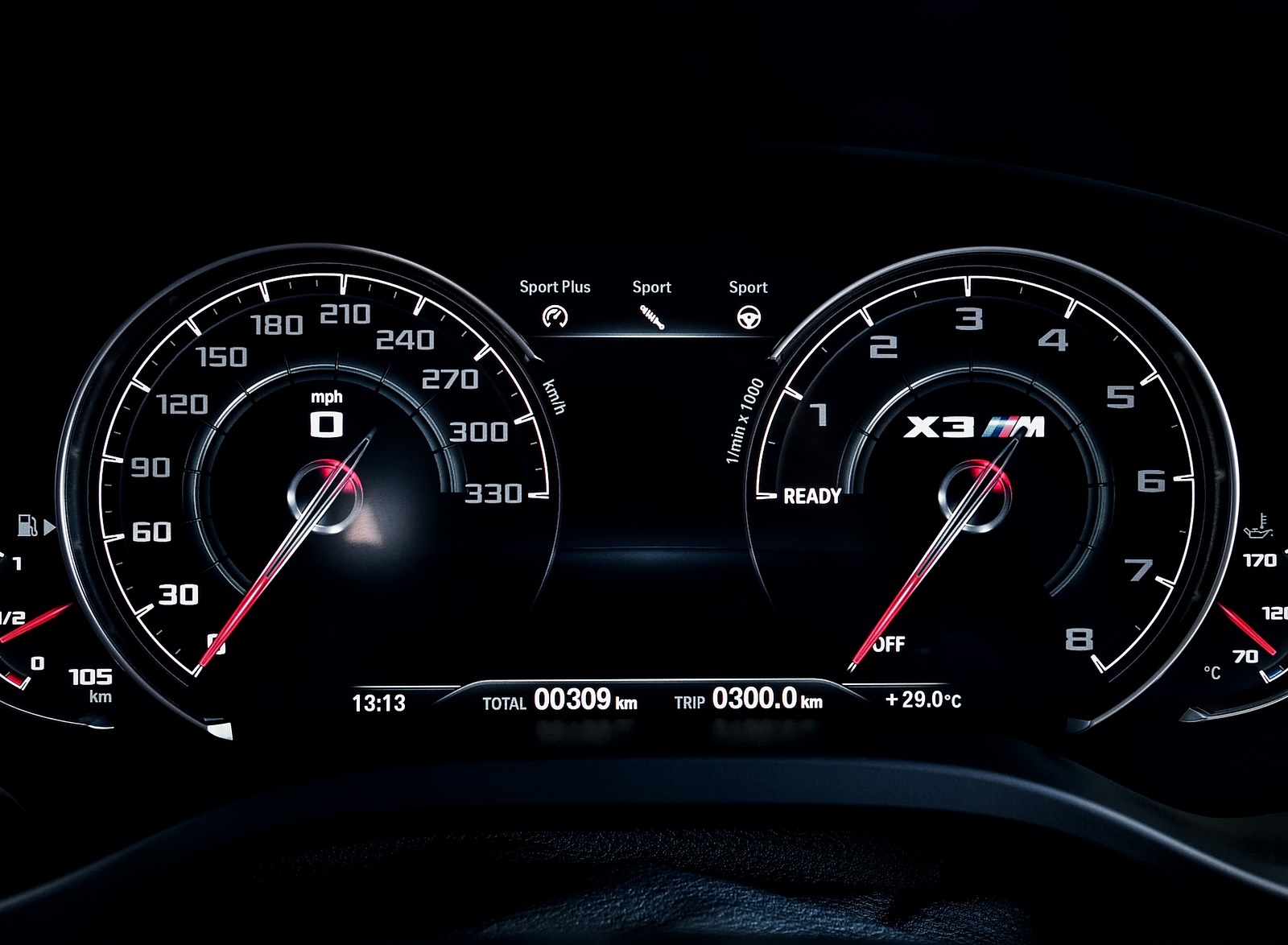 2020 BMW X3 M Competition Digital Instrument Cluster Wallpapers #57 of 85