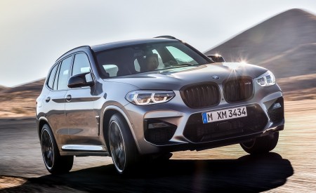 2020 BMW X3 M Competition Front Three-Quarter Wallpapers 450x275 (3)