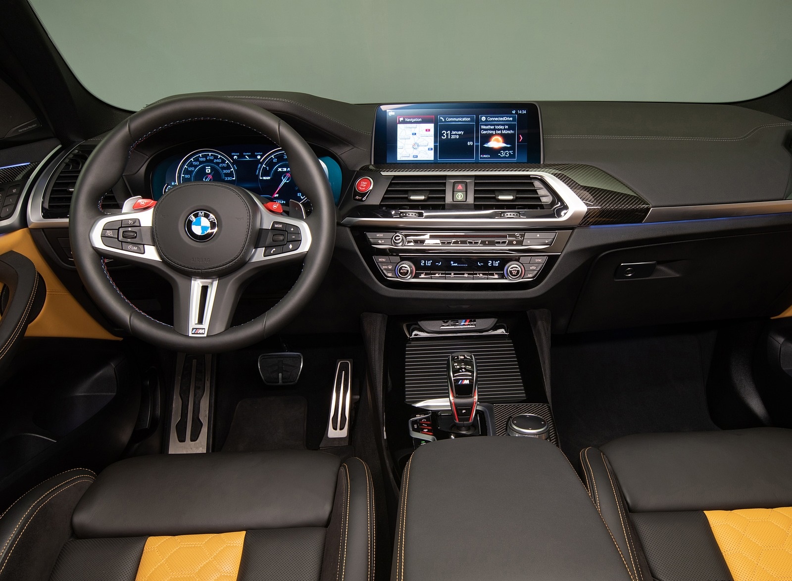 2020 BMW X3 M Competition Interior Cockpit Wallpapers #75 of 85